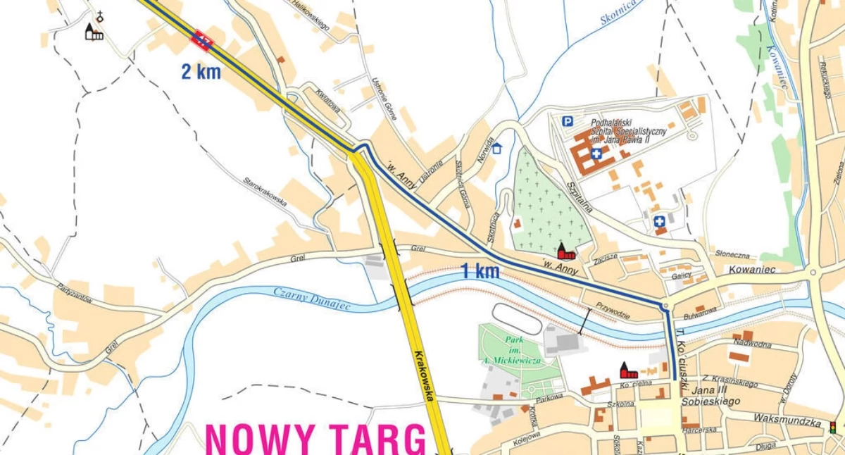  Uwaga kierowcy. W sobotę utrudnienia w Nowym Targu, przez miasto przejedzie kolarski peleton