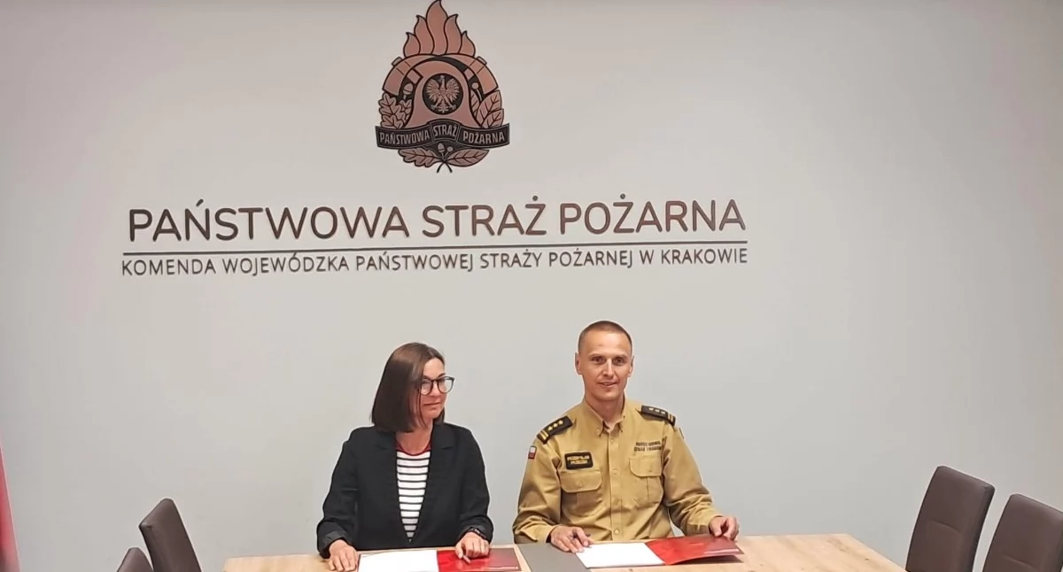 Nowotarski „Haller” zyskuje silnego partnera. Kadeci będą szkolić się pod okiem strażaków z Małopolski