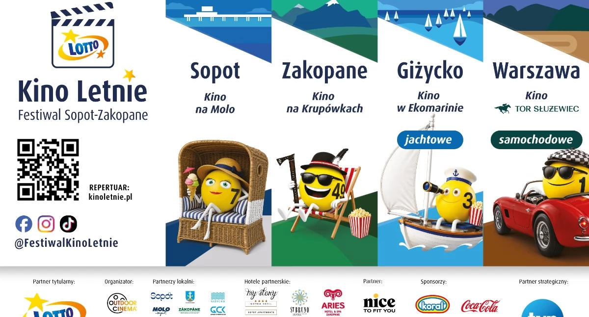 Bezpłatne kino pod gwiazdami wraca do Zakopanego. Na uroczystym otwarciu pojawi się Alicja Bachleda-Curuś