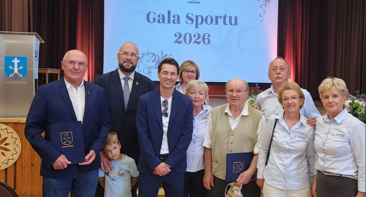 Zakopane nagrodziło sportowców - wśród gości specjalnych Kamil Stoch