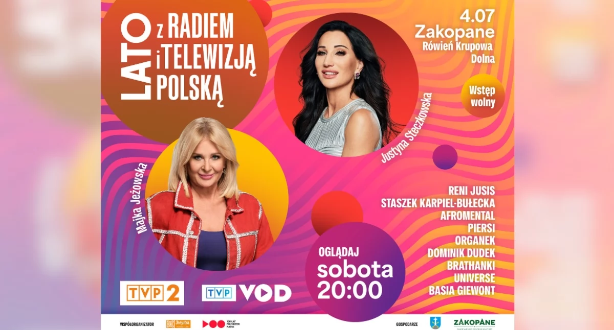  Zakopane otworzy wakacje z wielkim koncertem. Gwiazdy, piknik i transmisja na żywo