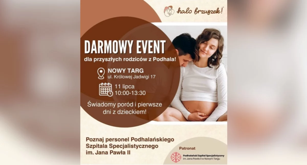 Darmowy event dla przyszłych rodziców z Podhala