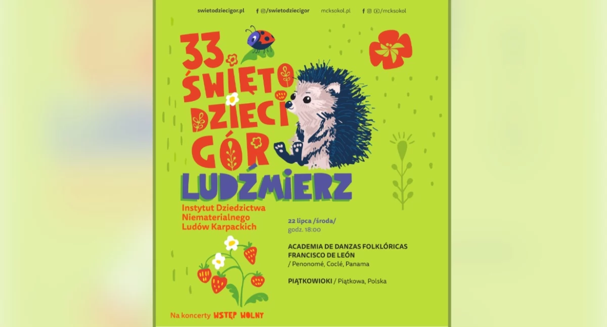 Kolory świata i góralskie tradycje spotkają się w Ludźmierzu. Wyjątkowy koncert Święta Dzieci Gór