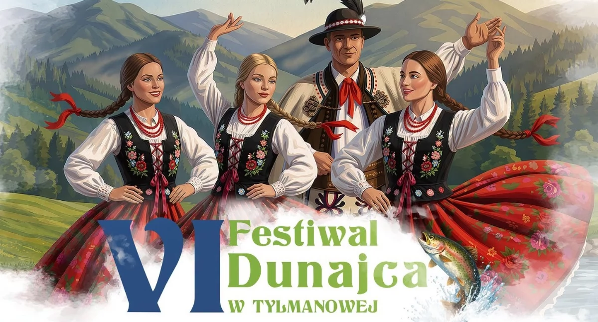 Muzyka, pstrąg i regionalny klimat. VI Festiwal Dunajca wraca do Tylmanowej już 25 i 26 lipca