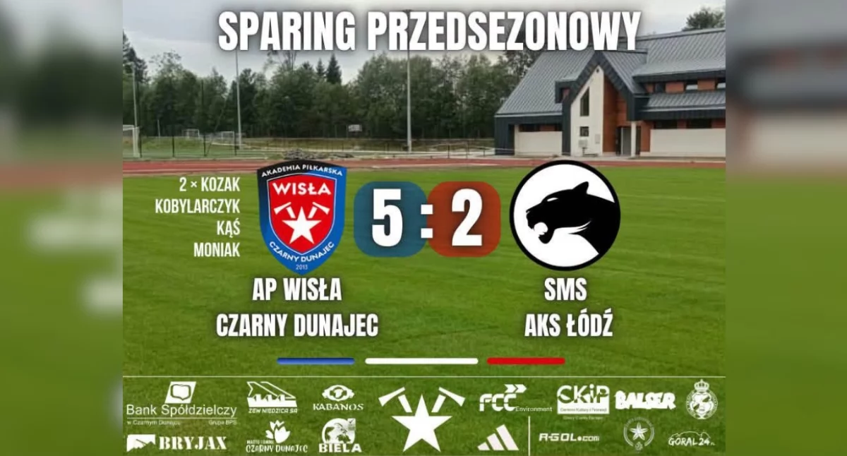 Wisła z Czarnego Dunajca rozpoczęła przygotowania. Młody wychowanek już wpisał się na listę strzelców