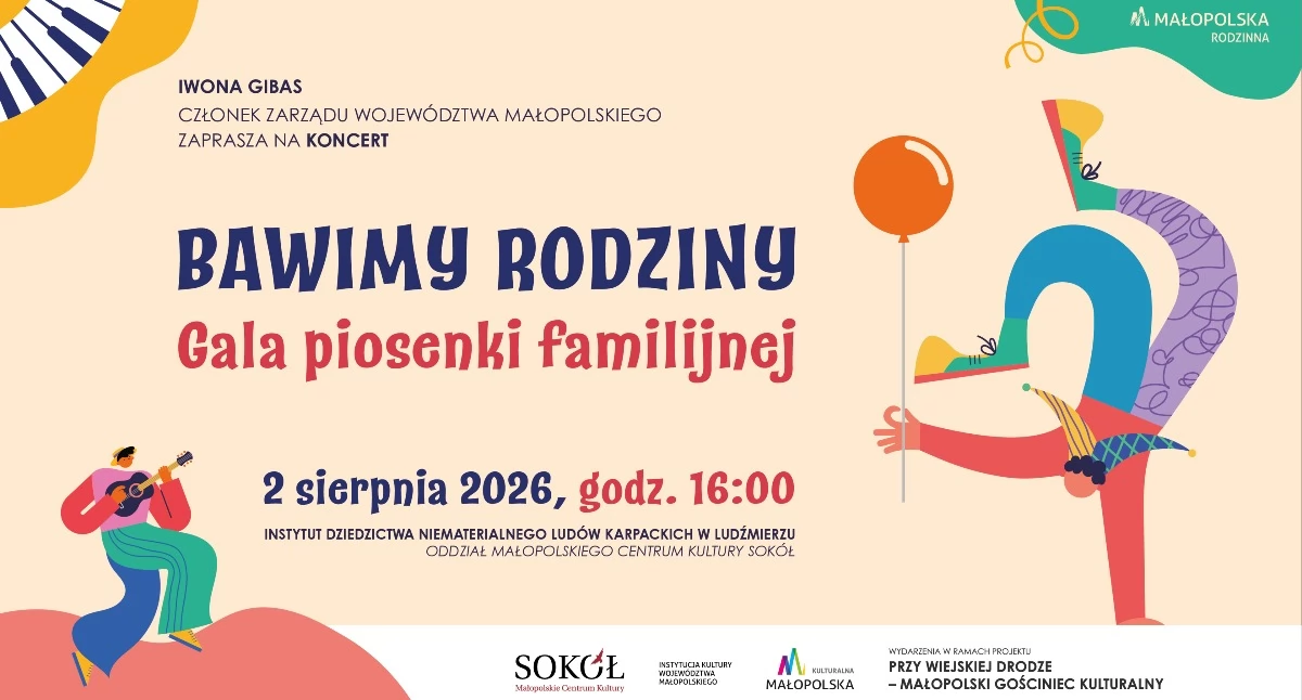 Rodzinne przeboje zabrzmią w Ludźmierzu. Przed nami wyjątkowa Gala Piosenki Familijnej