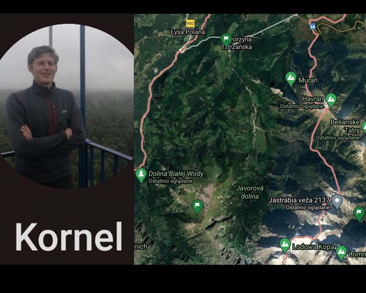 Zaginął Kornel - może widział go ktoś w Tatrach?