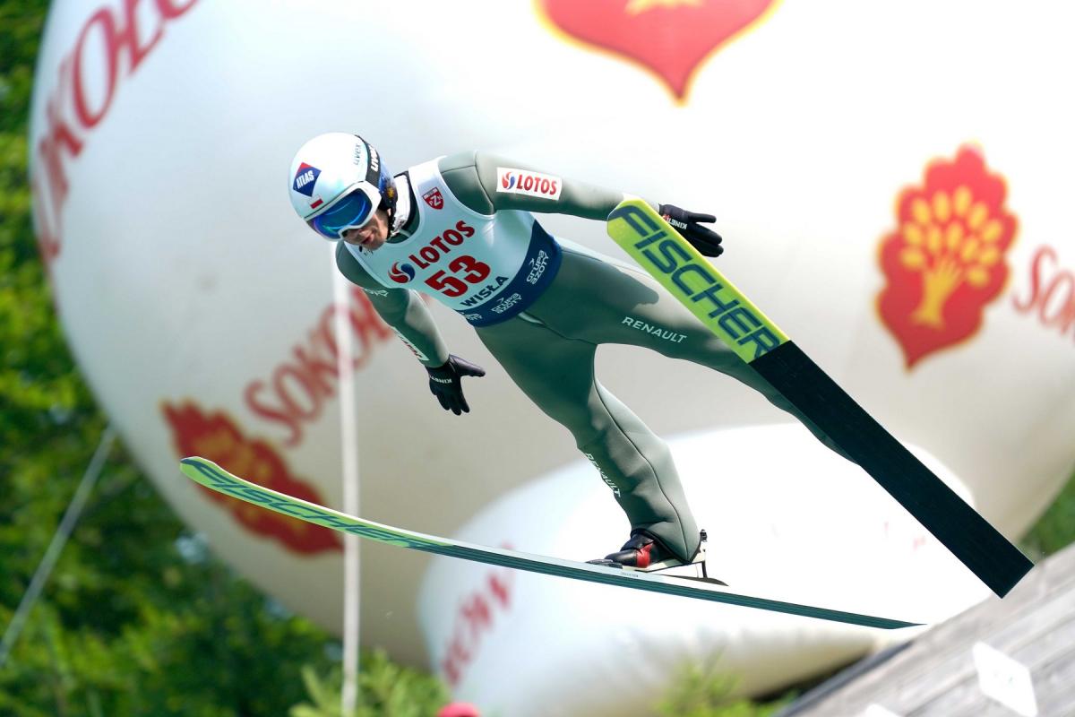 Bogataj i Stoch wygrywają w kwalifikacjach w Wiśle-Malince (zdjęcia)