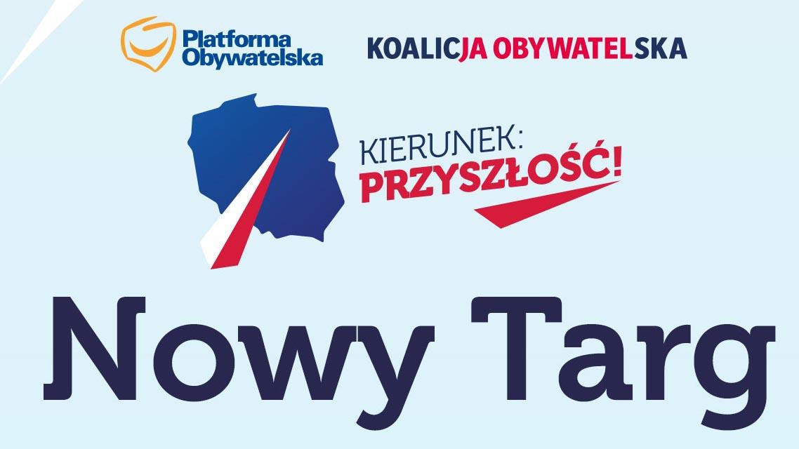 Posłowie PO i KO spotkają się z mieszkańcami Nowego Targu