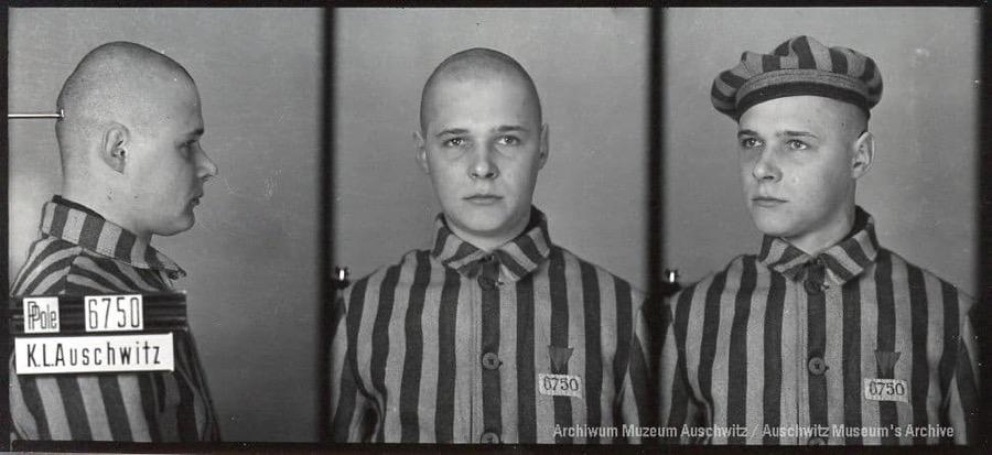 101 rocznica urodzin Janusza Podkówki, więźnia Palace i niemieckiego obozu koncentracyjnego Auschwitz