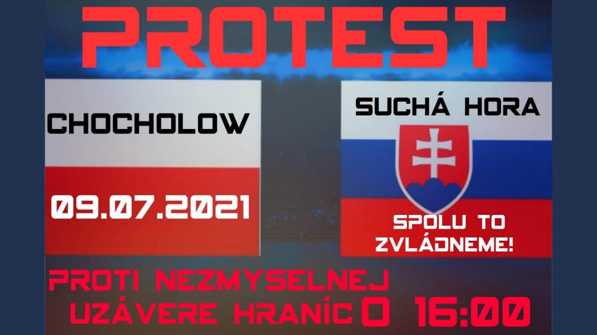 Będą protestować na granicy w Chochołowie