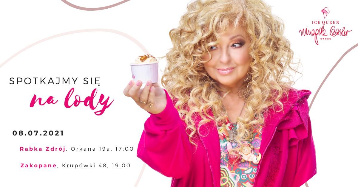 Magda Gessler będzie promować swoje lodziarnio-kawiarnie w Rabce i Zakopanem