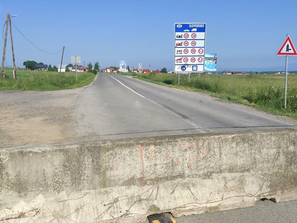 Zamknięte małe przejścia ze Słowacją dotknęły mieszkańców przygranicznych miejscowości