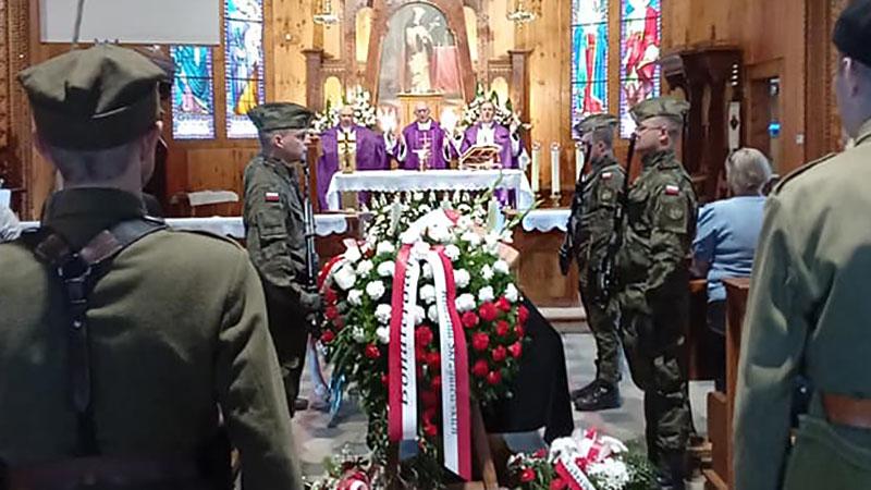 W Kościelisku pochowano Żołnierza Wyklętego Bolesława Skubla ps. 