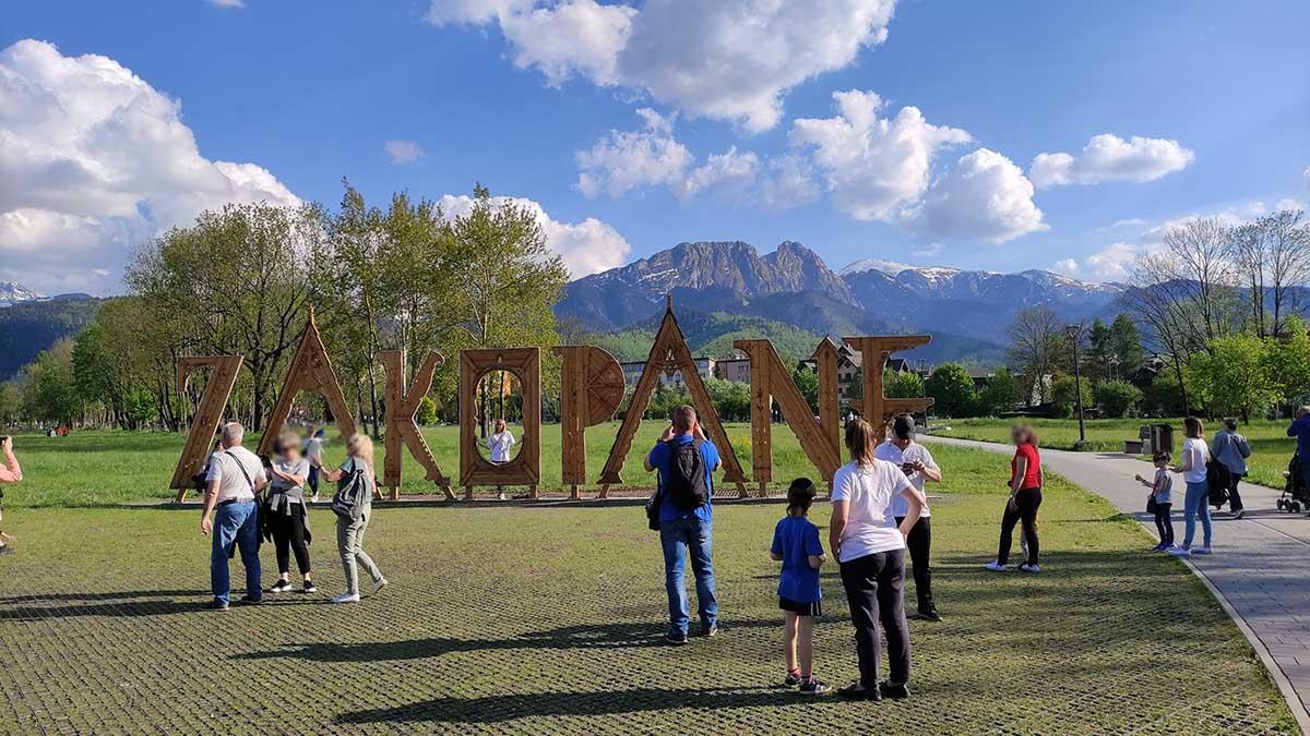 Zakopane odnowione - z widokiem na Giewont
