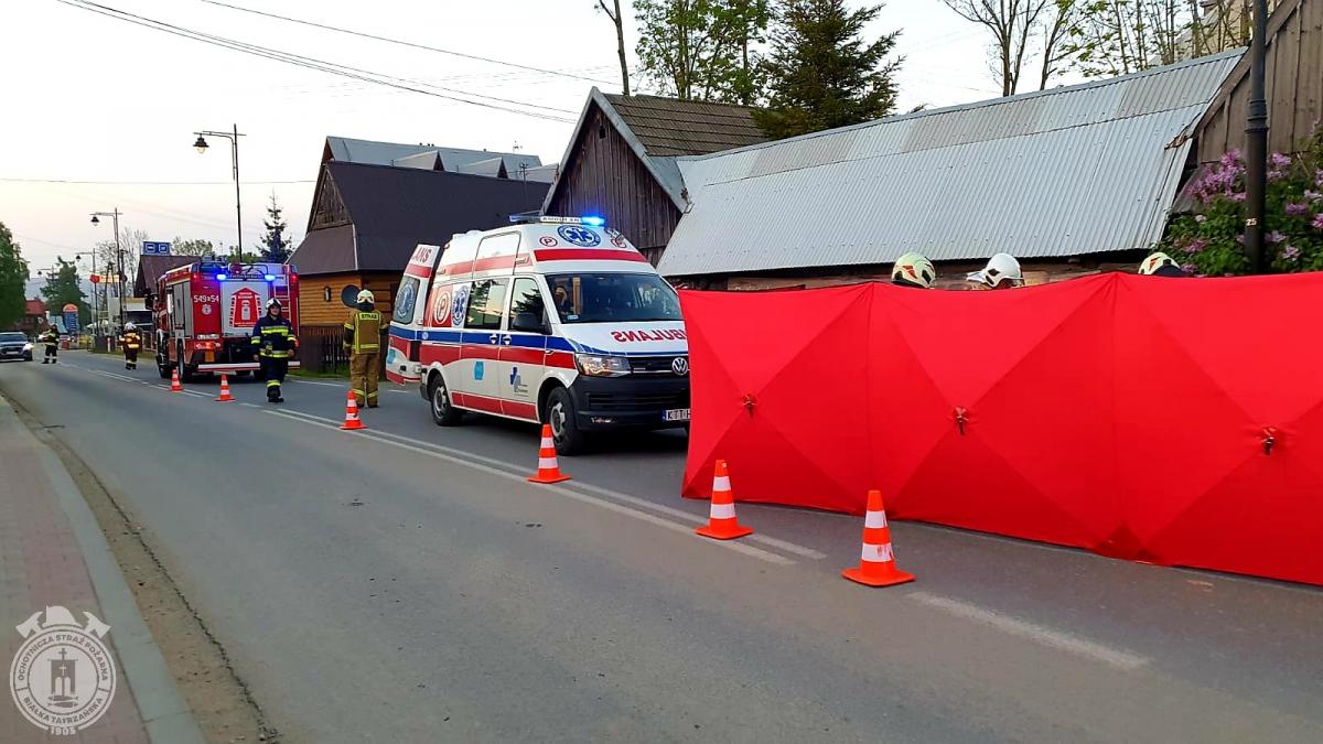 Próbował oddalić się z miejsca zdarzenia (zdjęcia)