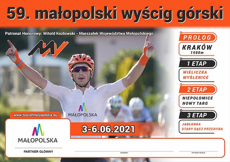 59 Małopolski Wyścig Górski - utrudnienia w ruchu