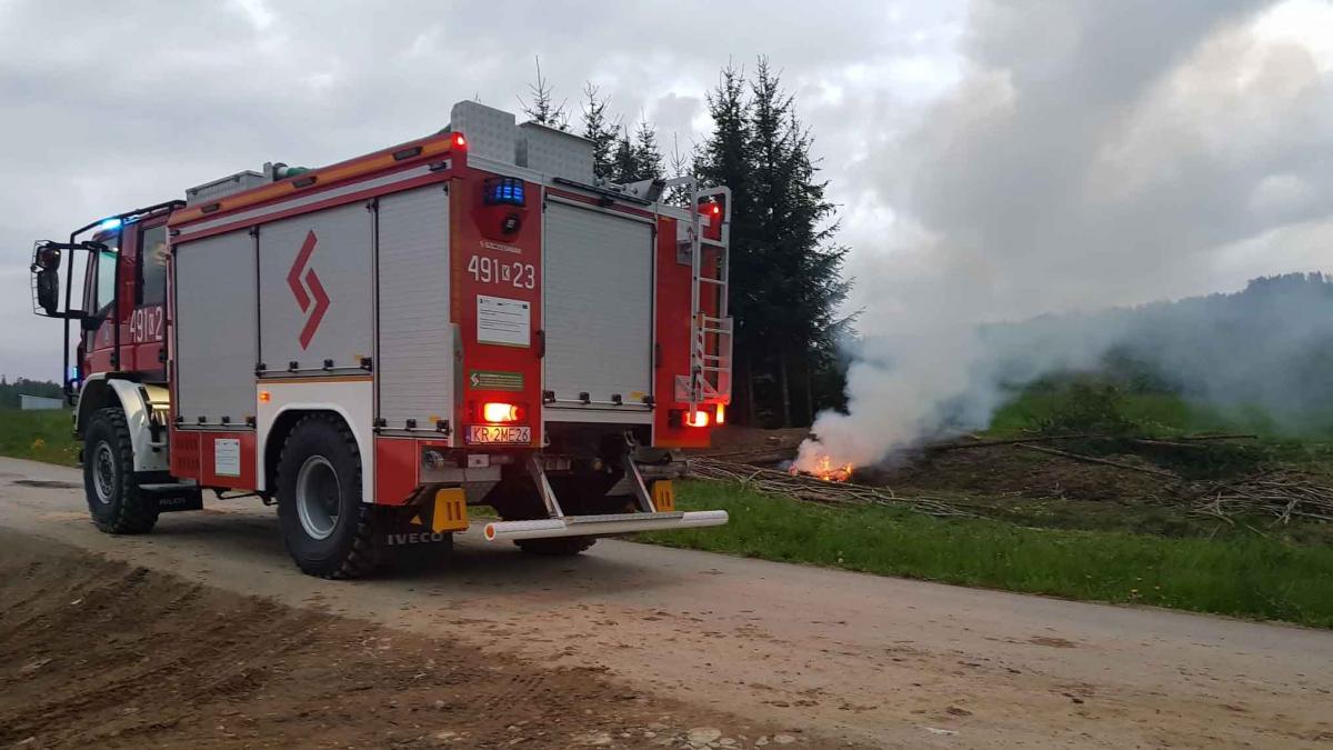 Wielki pożar okazał się tylko ogniskiem