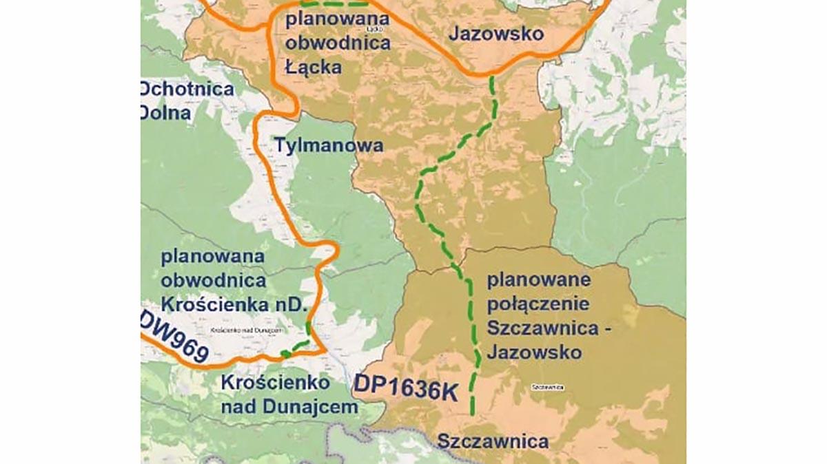 Rozmawiają na temat budowy nowej drogi do Szczawnicy