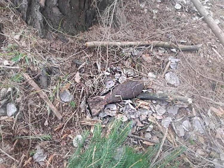 Na Orawie znaleziono kolejny wojenny pocisk moździerzowy