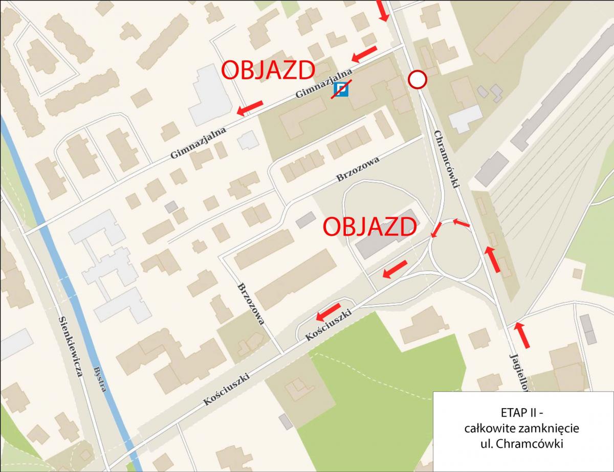 Czasowa zmiana organizacji ruchu w Zakopanem