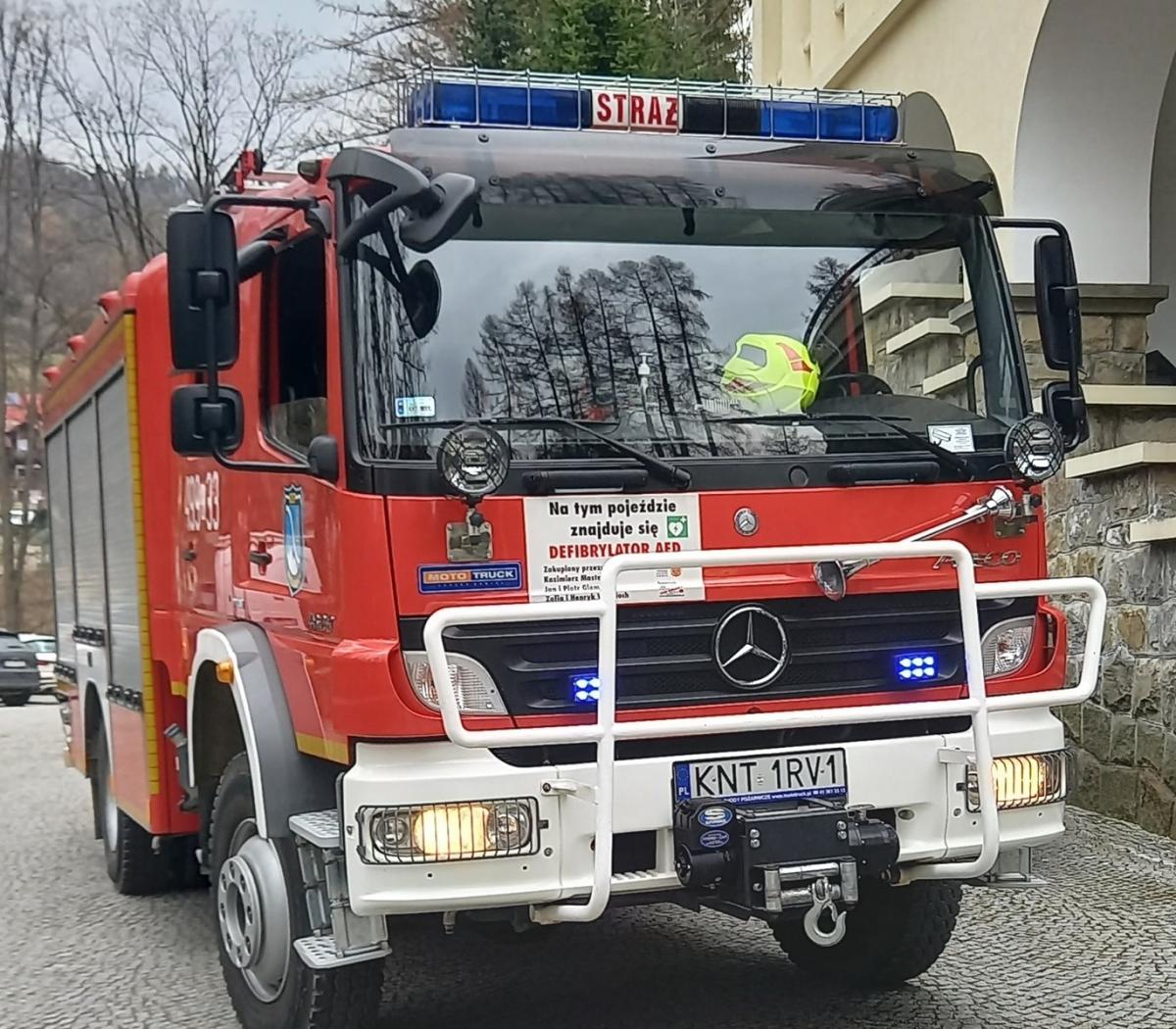 Pożar w hotelu