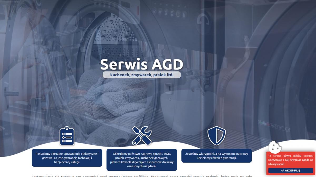 Serwis AGD - kuchenek, zmywarek, pralek