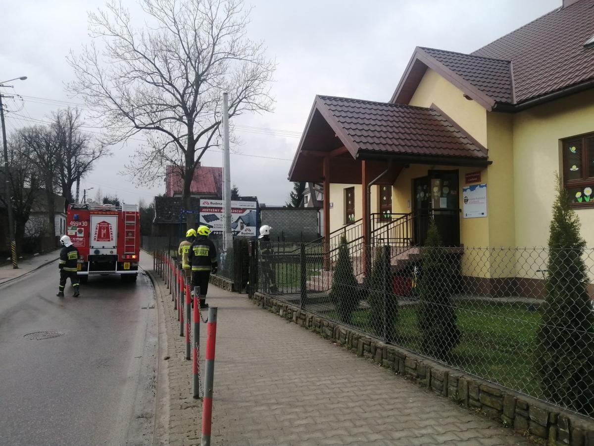 Alarm bombowy w przedszkolu