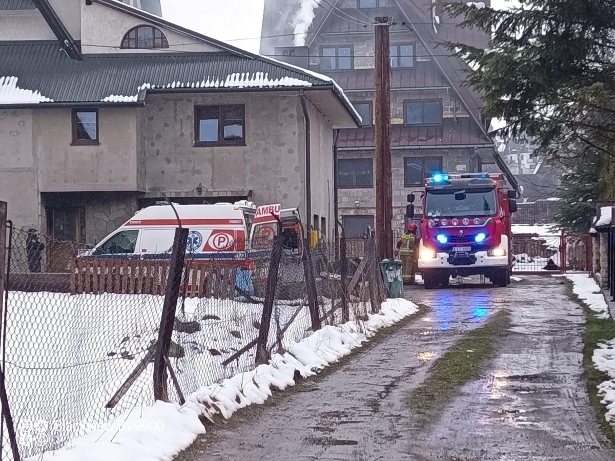 Znaleziono mężczyznę w potoku w Zakopanem