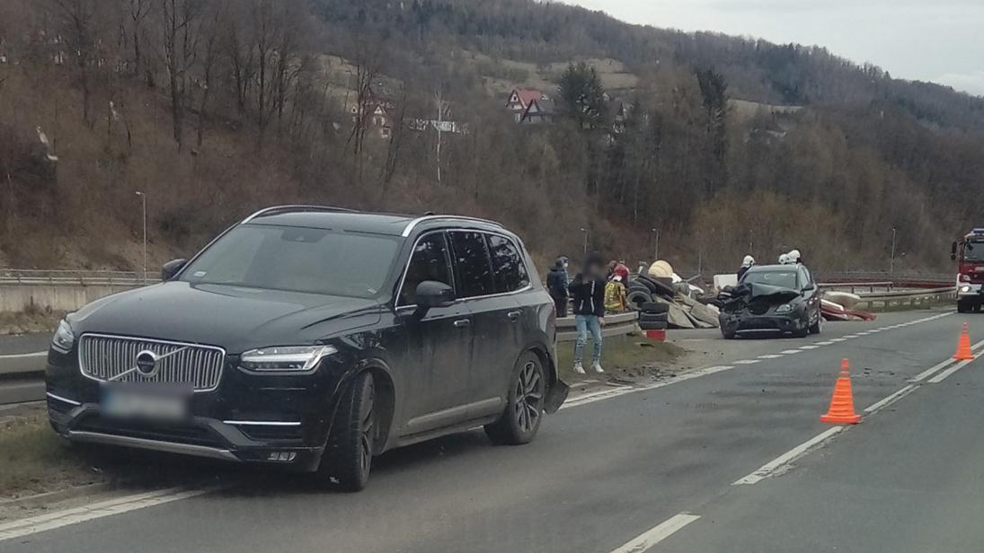 Młoda kobieta poszkodowana w Tylmanowej