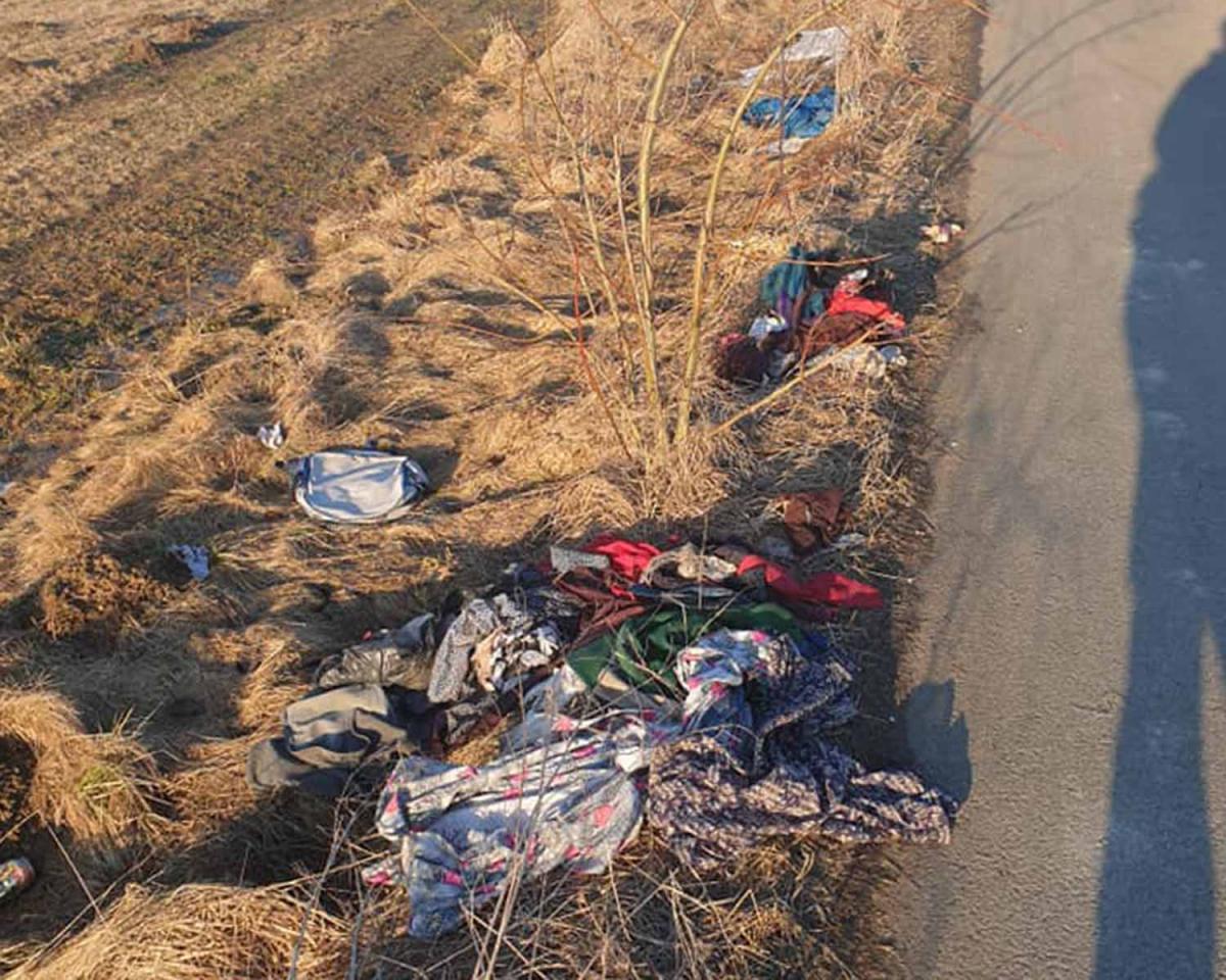 Wziął sprawy w swoje ręce i posprzątał nielegalne wysypisko przy ścieżce rowerowej (zdjęcia)
