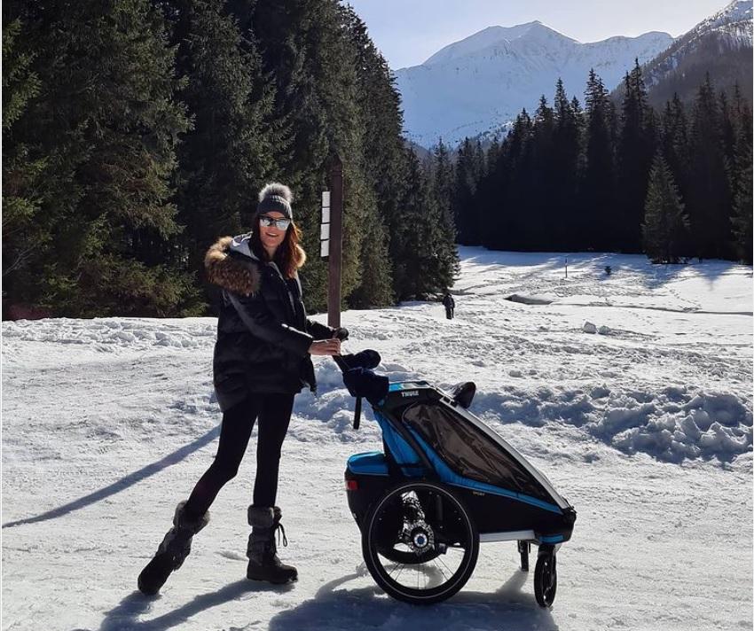 Agnieszka Radwańska wypoczywa na Podhalu