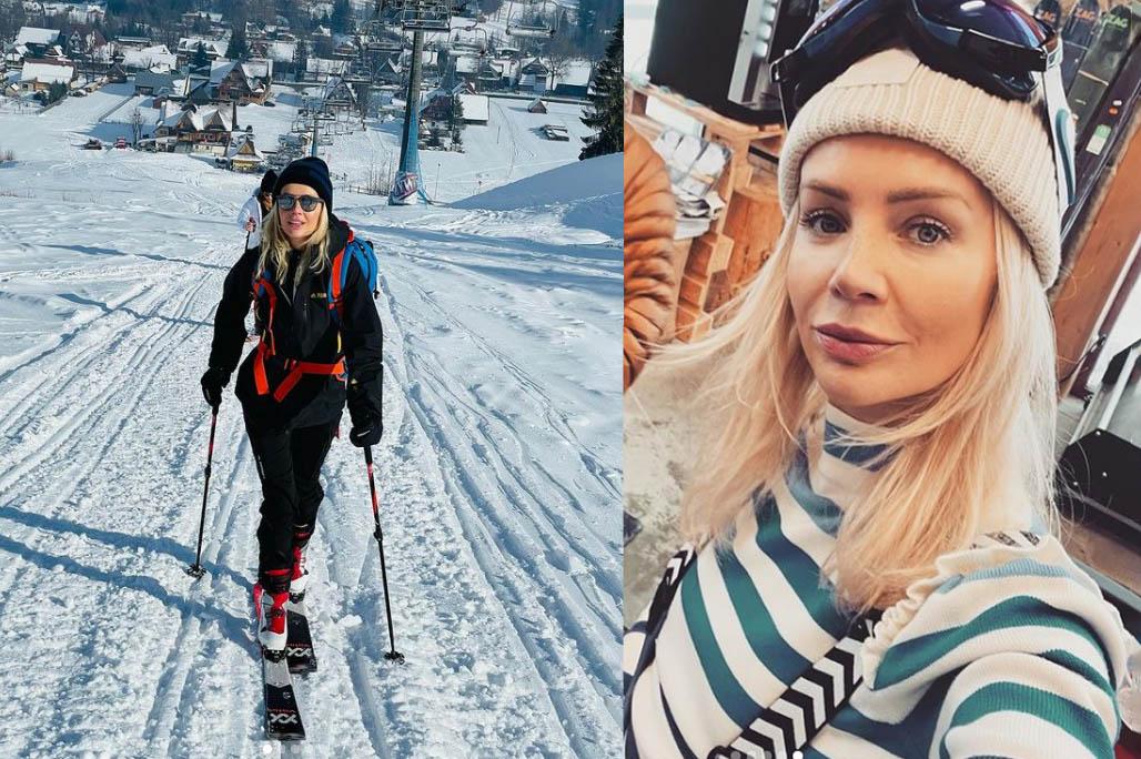 Agnieszka Woźniak-Starak na skitourach w Zakopanem (zdjęcia)