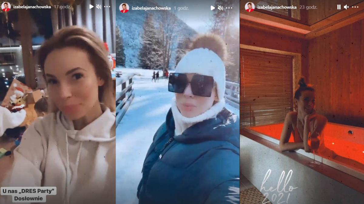 Sylwester Izabeli Janachowskiej w góralskim SPA, a Nowy Rok na tatrzańskim szlaku
