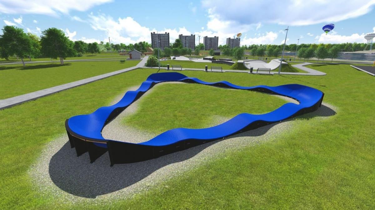 W Poroninie powstanie pumptrack - zobacz wizualizację