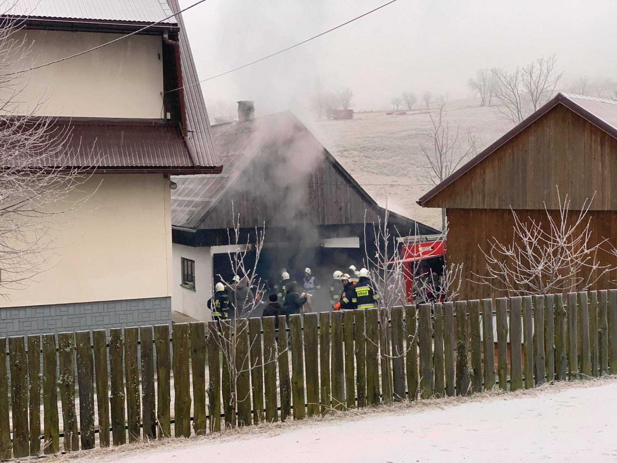 Pożar w Harkabuzie (zdjęcia)