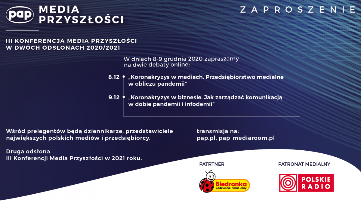 Zagrożenia i szanse dla mediów w dobie pandemii – debata PAP z udziałem top menadżerów medialnych
