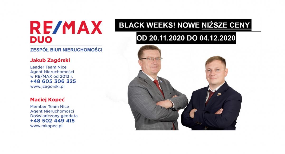 BLACK WEEKS! Nowe niższe ceny od 20.11.2020 od 04.12.2020 r.