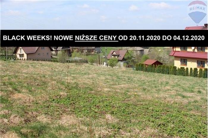 Do sprzedania - działka budowlana w  Rokicinach Podhalańskich - BLACK WEEKS! Nowe niższe ceny od 20.11.2020 od 04.12.2020