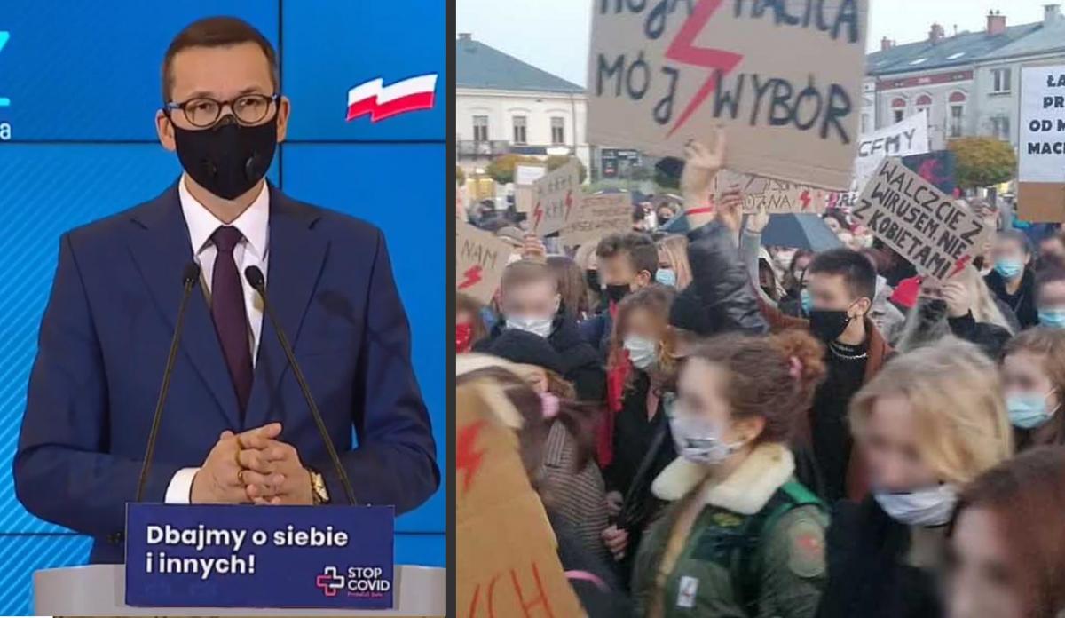 Protesty przyczyną wzrostu zakażeń? Nowe obostrzenia
