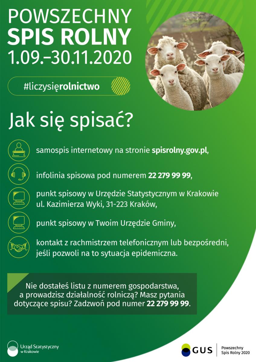 Rolniku czas się spisać! Do 30 listopada trwa obowiązkowy powszechny spis rolny