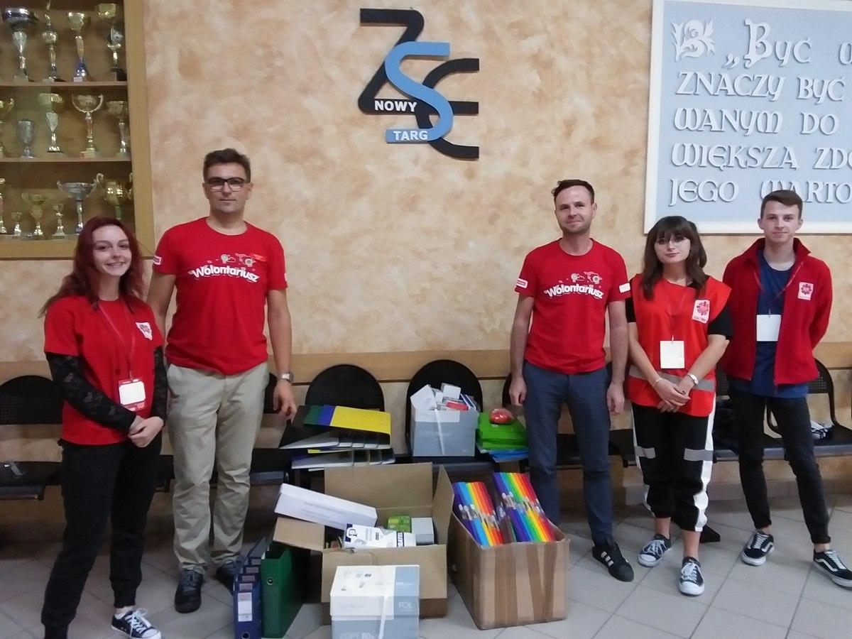 Zespół Szkół Ekonomicznych wspiera walkę z Covid-19