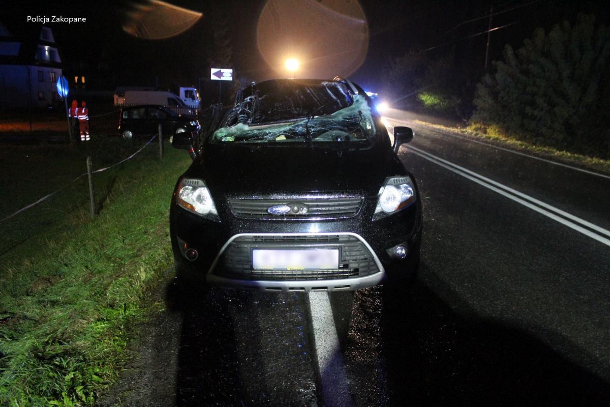 Nie żyje kobieta poszkodowana w wypadku na zakopiance - policja podaje szczegóły