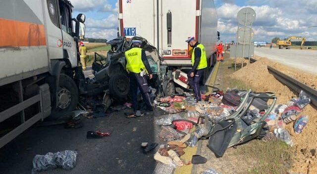 Na autostradzie A1 zginął mieszkaniec Podhala