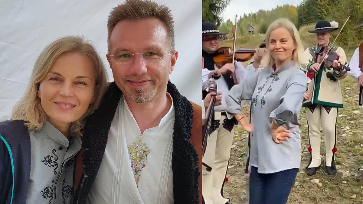 Małgorzata Foremniak wzięła udział w święcie pasterskim (zdjęcia i filmiki)