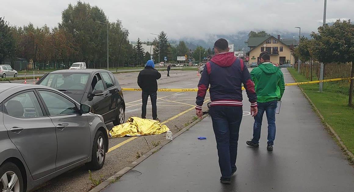 Śmierć na placu manewrowym w Nowym Targu (zdjęcia)