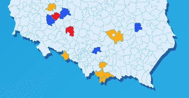 Powiaty nowotarski, tatrzański ponownie w strefie żółtej