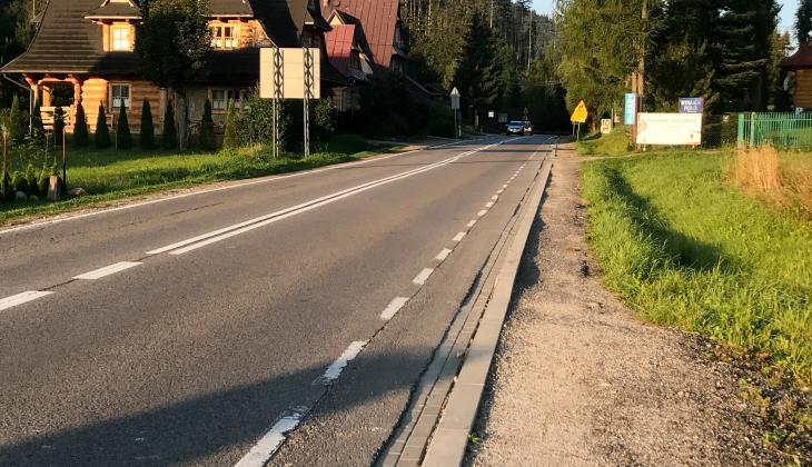 Rozpoczyna się budowa chodnika przy ul. Krzeptówki w Zakopanem