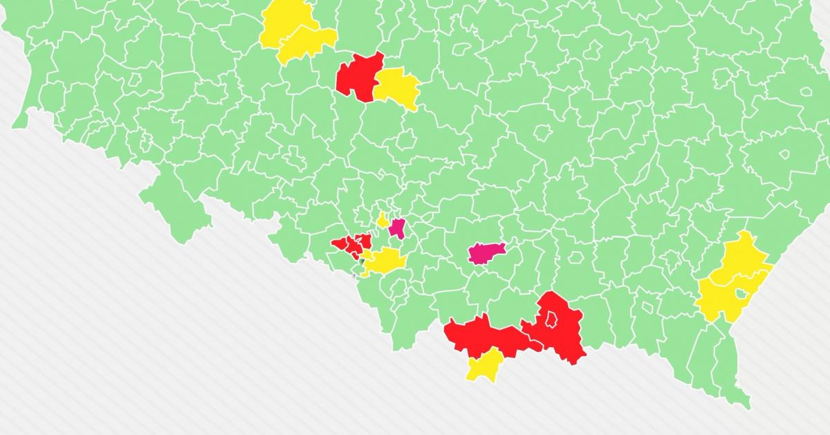 Nowotarski w czerwonej, tatrzański w żółtej