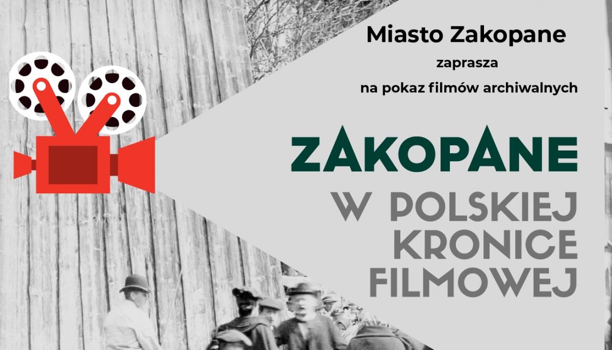 Pokaz filmów archiwalnych o Zakopanem z Polskiej Kroniki Filmowej